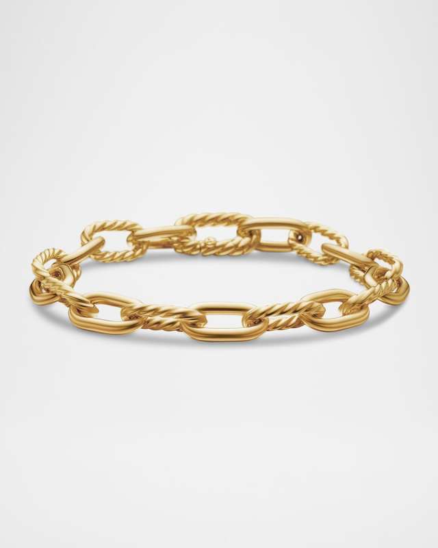 DY Madison Chain Bracelet in 18K Gold, 8.5